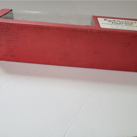 Budweiser Beer Tasting Flight Set Glassware - Picture 6 of 8